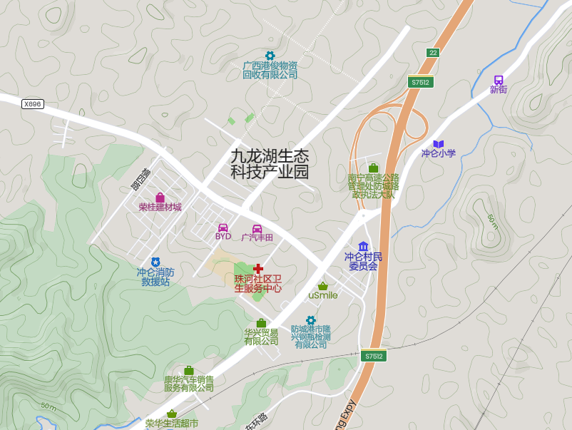 九龙湖生态科技产业园横六路一标段工程监理